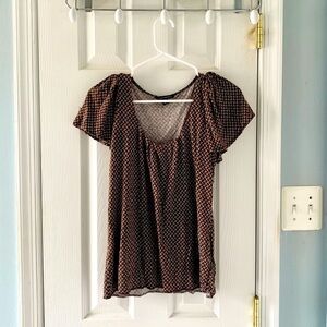 Babydoll Banana Republic Top